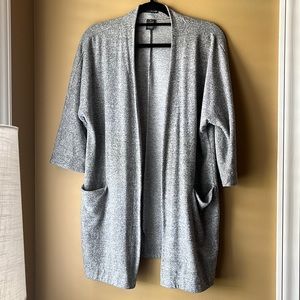 Kimono, Cardigan, Grey, Size M
